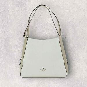 Kate Spade Leila Medium Triple Compartment Shoulder Bag light sand & warm beige